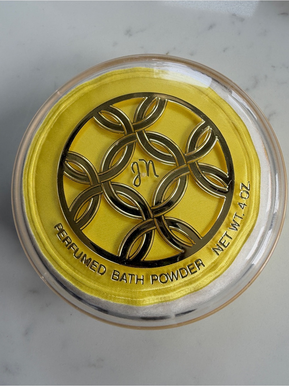 Perfumed Bath  face Powder vintage Jean Nate 4 oz make up